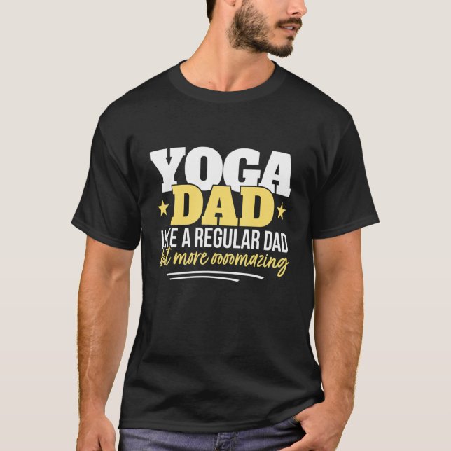 Yogi  Father Yoga Dad  Yoga T-Shirt (Front)