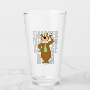 Yogi "Smarter Than The Average Bear" Glass