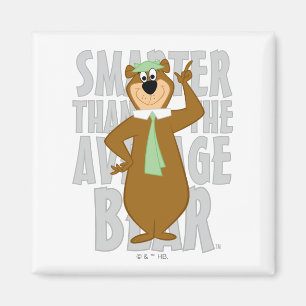 Yogi "Smarter Than The Average Bear" Magnet