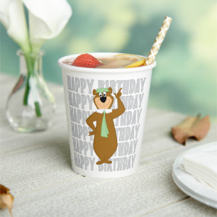 Yogi "Smarter Than The Average Bear" Paper Cups