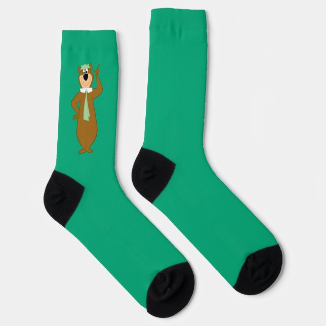 Yogi "Smarter Than The Average Bear" Socks (Right)