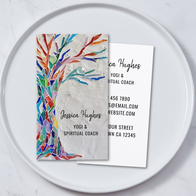 Yogi Spiritual Coach Business Card (Creator Uploaded)