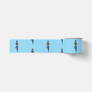 Yogini Asana Yoga Grosgrain Ribbon