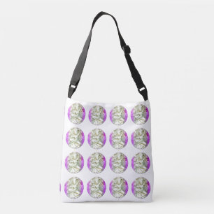 yoginis dancing crossbody bag