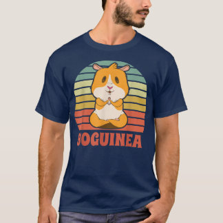 Yoguinea Cute Guinea Pig Rodent Pet Yoga Meditatio T-Shirt