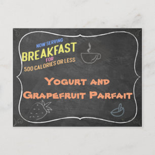 Yogurt and Grapefruit Parfait Recipe Card