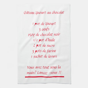 Yogurt Cake Recipe Tea Tea Towel