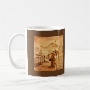 Yogurt Delivery In Istanbul Painting Historical Ar Coffee Mug