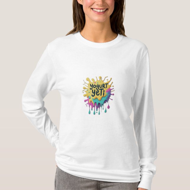 Yogurt Yeti T-Shirt (Front)