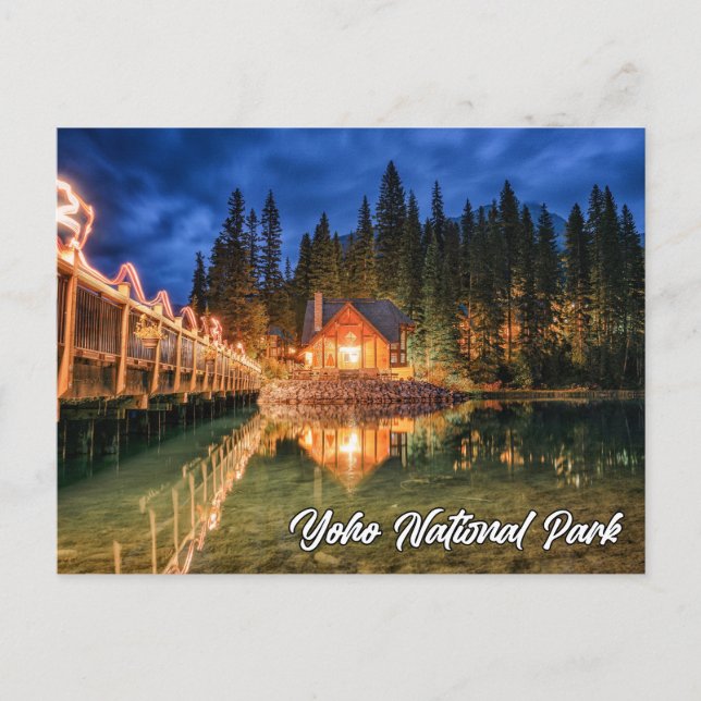 Yoho National Park, British Columbia, Canada Postcard (Front)