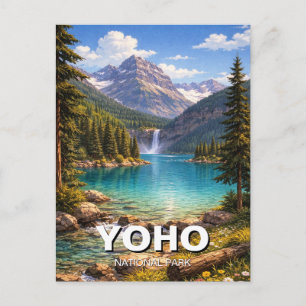 Yoho National Park Canada Postcard