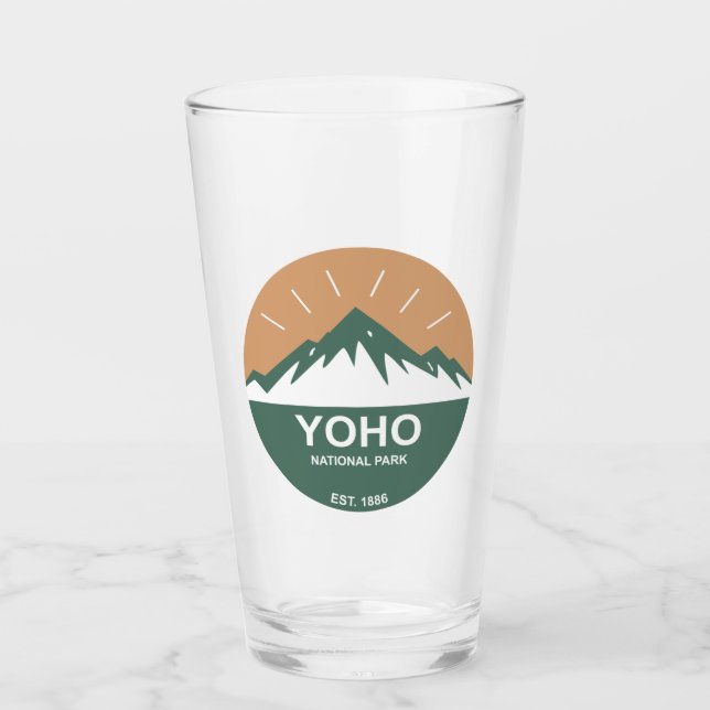 Yoho National Park Glass (Front)