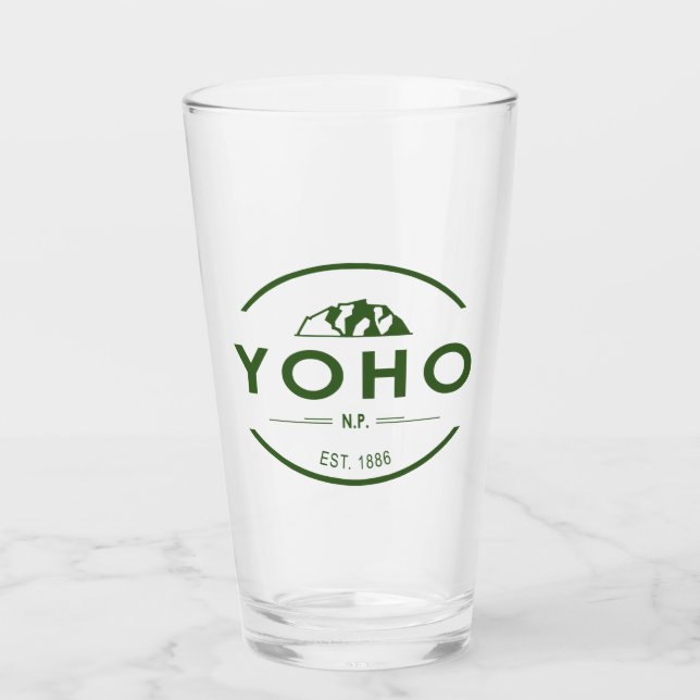 Yoho National Park Glass (Front)