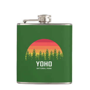 Yoho National Park Hip Flask