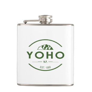 Yoho National Park Hip Flask