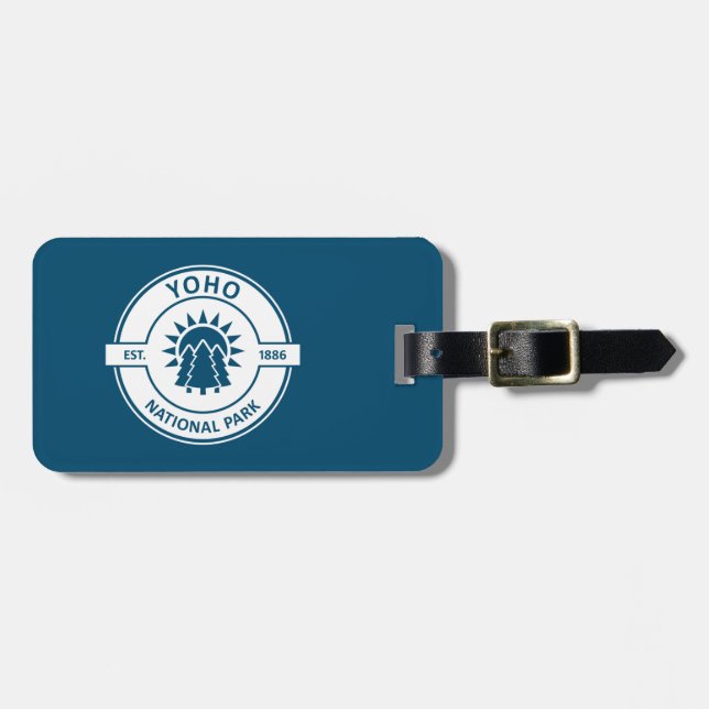 Yoho National Park Luggage Tag (Front Horizontal)