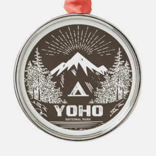 Yoho National Park Metal Ornament