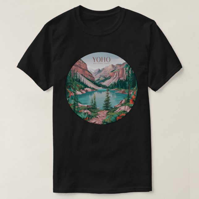 Yoho National Park T-Shirt (Design Front)
