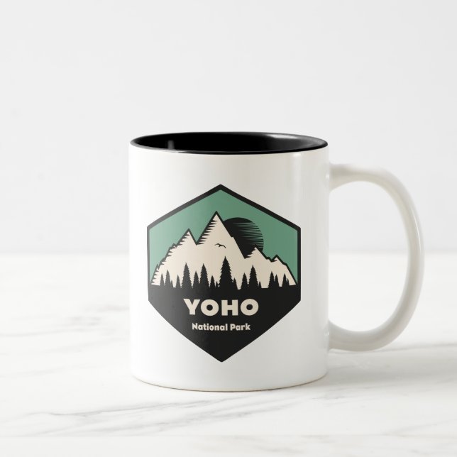 Yoho National Park Two-Tone Coffee Mug (Right)