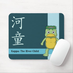 Yokai Kappa (River Imp) Mouse Pad