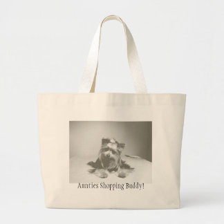 Yokie Shopping Bag-Aunties Shopping Buddy Large Tote Bag