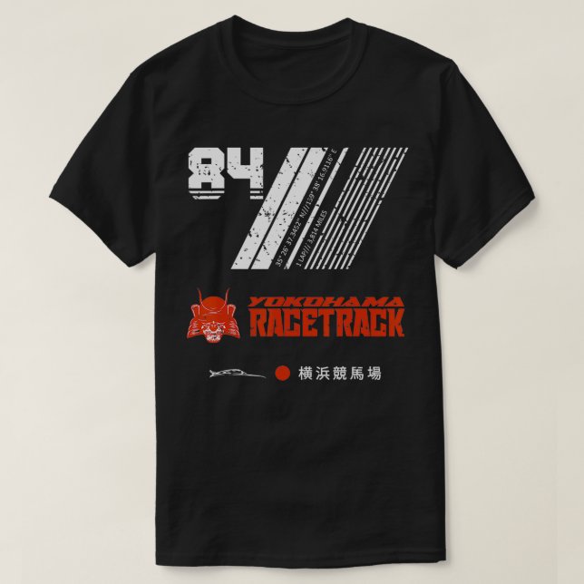 Yokohama Racetrack  T-Shirt (Design Front)