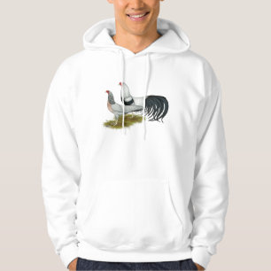 Yokohama: Silver Duckwing Pair Hoodie