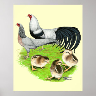 Yokohama Silver Family Poster