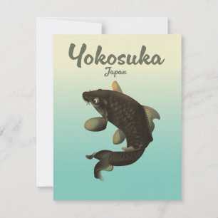 Yokosuka Japan travel poster