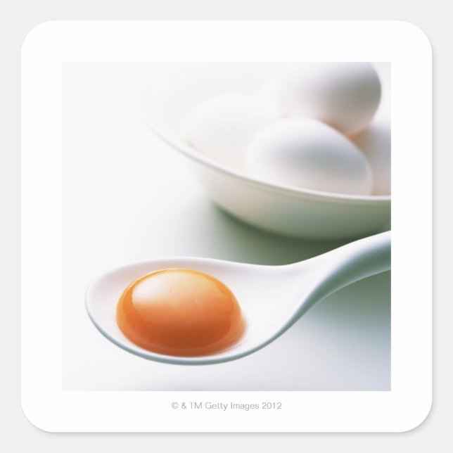 Yolk Square Sticker (Front)