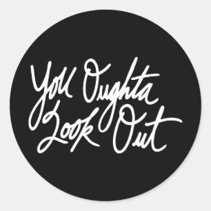YOLO by Love Me Classic Round Sticker