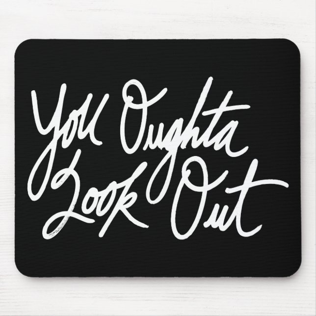 YOLO by Love Me Mouse Pad (Front)