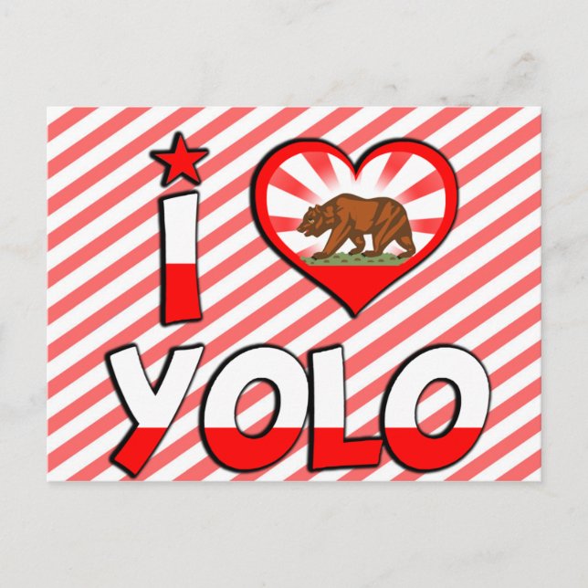 Yolo, CA Postcard (Front)