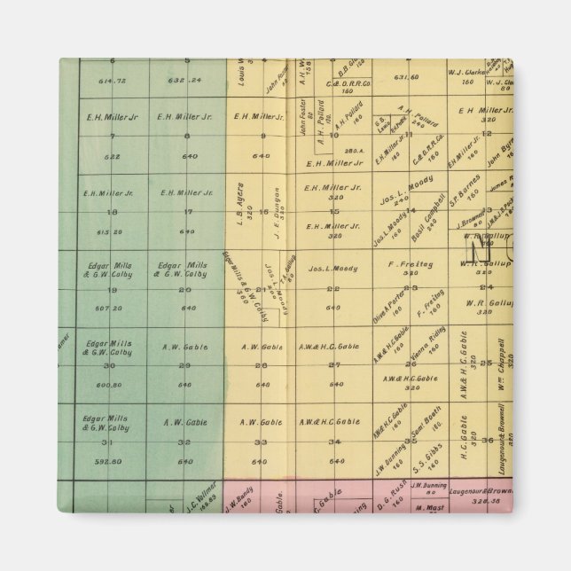 Yolo County 4 Magnet (Front)