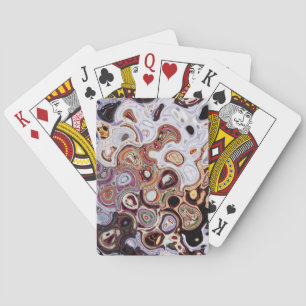 Yolo County Fair Abstract 3 Purple SVP Images Playing Cards