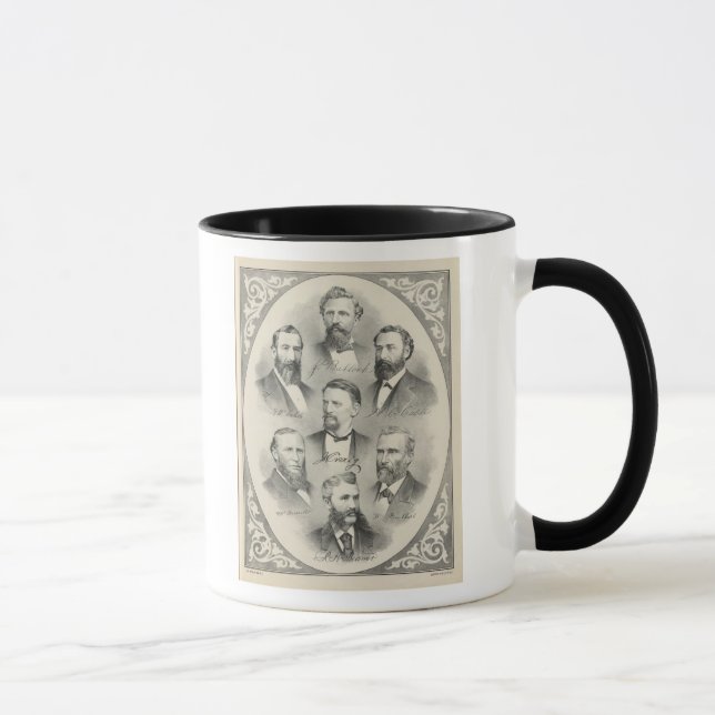 Yolo County lithographed portraits Mug (Right)