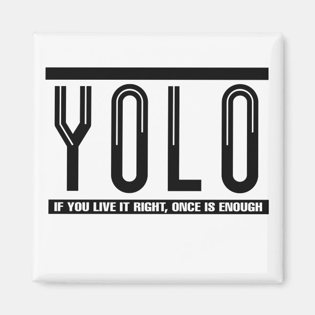 YOLO MAGNET (Front)