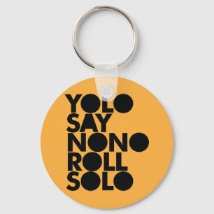 YOLO Roll Solo Filled Key Ring