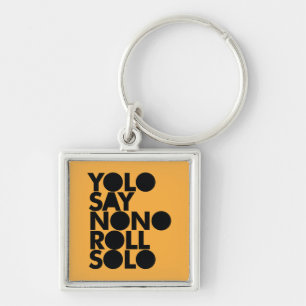YOLO Roll Solo Filled Key Ring