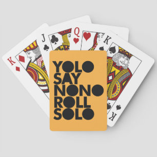YOLO Roll Solo Filled Playing Cards