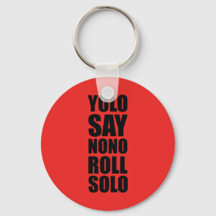 YOLO Roll Solo Key Ring