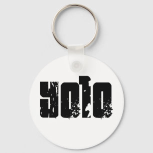 Yolo -- T-Shirt Key Ring