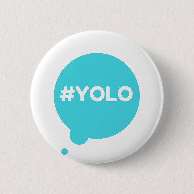 YOLO teal badge (Front)