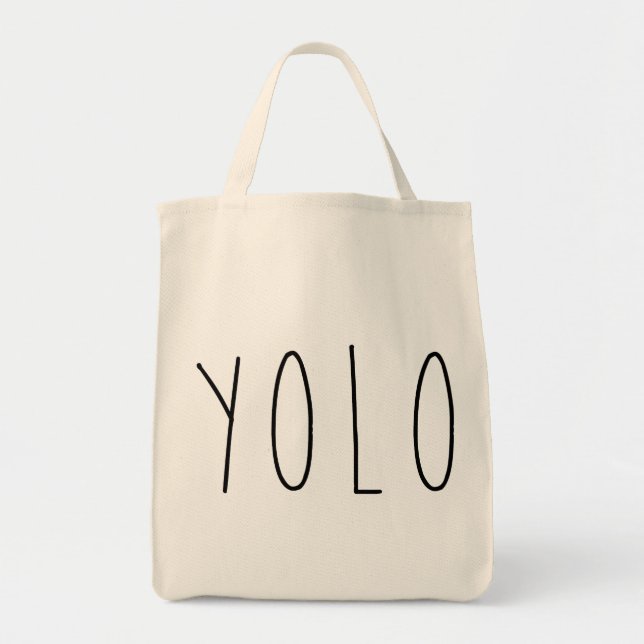 YOLO Tote Bag (Front)