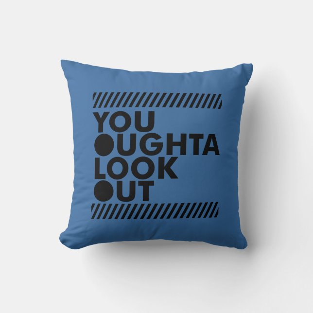 YOLO w/ Caution Cushion (Front)