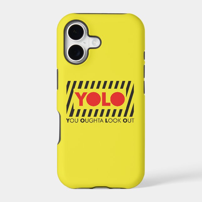 YOLO w/ Red Caution (Back)