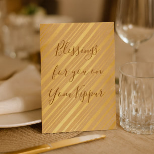 Yom Kippur Blessings