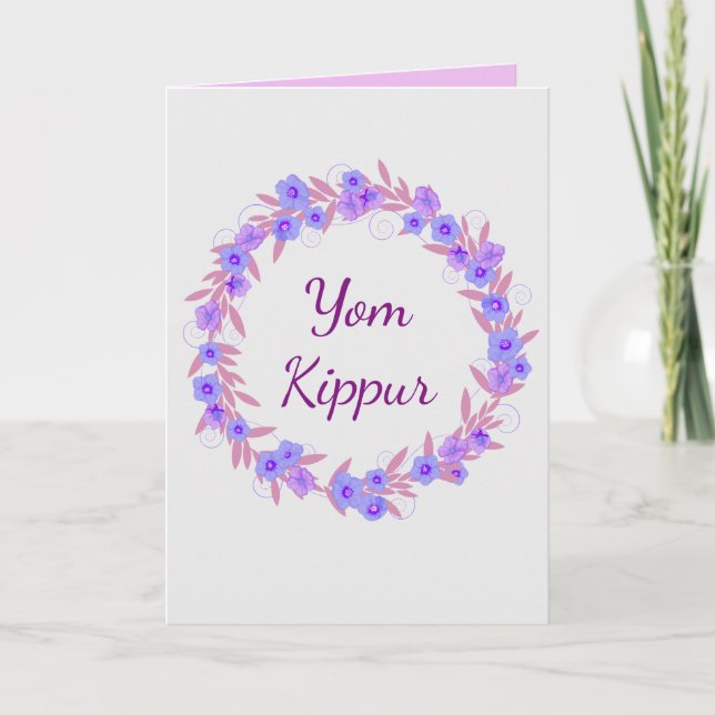Yom Kippur Expression Card (Front)