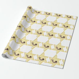 Yom Kippur Horn Wrapping Paper
