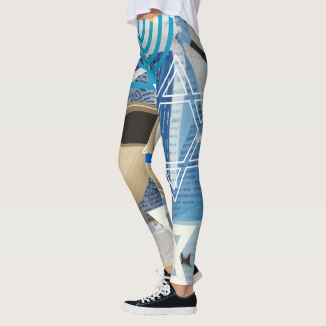 Yom Kippur Leggings (Left)